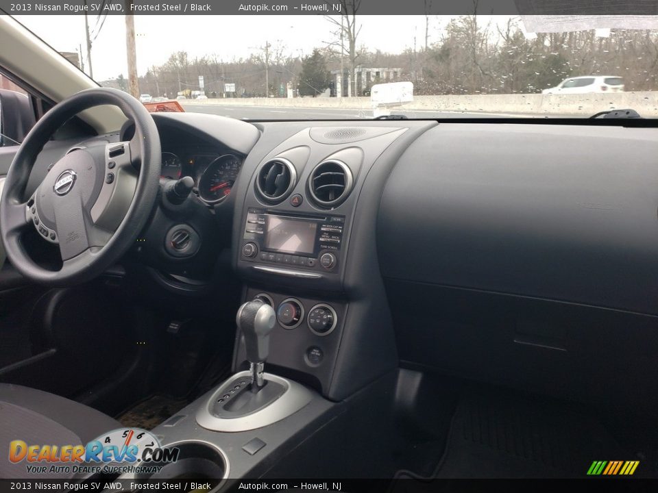 2013 Nissan Rogue SV AWD Frosted Steel / Black Photo #15