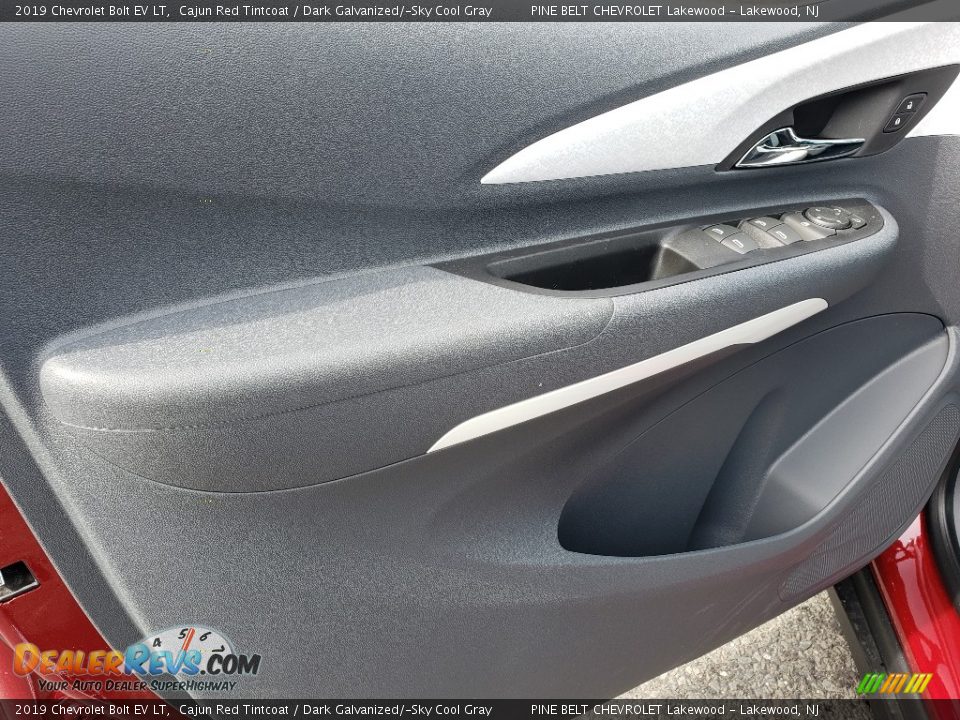 2019 Chevrolet Bolt EV LT Cajun Red Tintcoat / Dark Galvanized/­Sky Cool Gray Photo #8