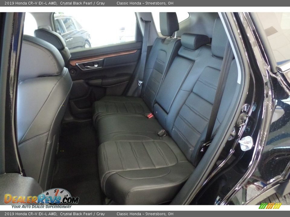 2019 Honda CR-V EX-L AWD Crystal Black Pearl / Gray Photo #11