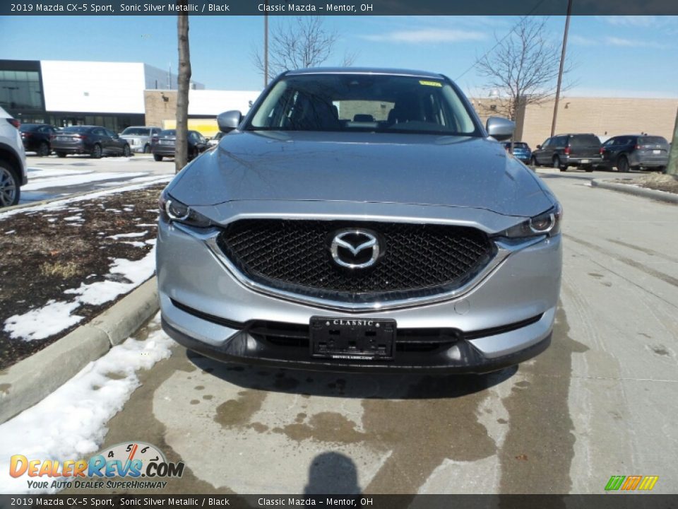 2019 Mazda CX-5 Sport Sonic Silver Metallic / Black Photo #1