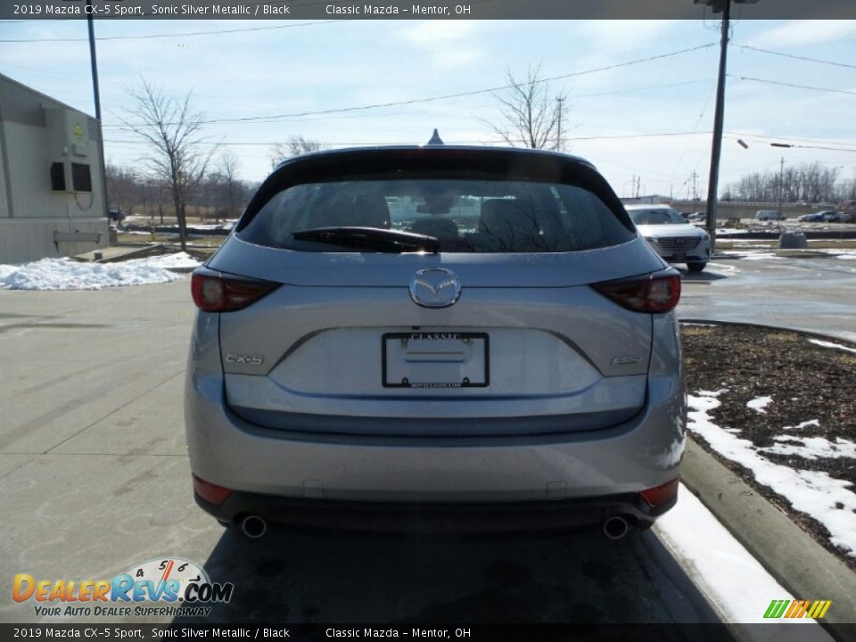 2019 Mazda CX-5 Sport Sonic Silver Metallic / Black Photo #3