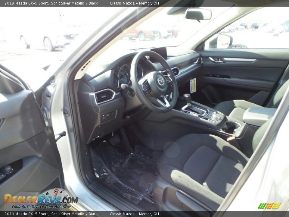 2019 Mazda CX-5 Sport Sonic Silver Metallic / Black Photo #4