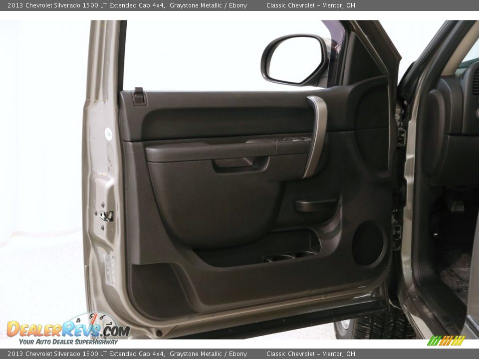 2013 Chevrolet Silverado 1500 LT Extended Cab 4x4 Graystone Metallic / Ebony Photo #4