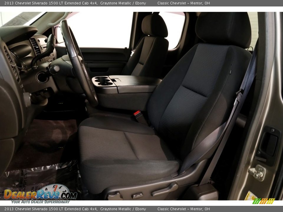 2013 Chevrolet Silverado 1500 LT Extended Cab 4x4 Graystone Metallic / Ebony Photo #5
