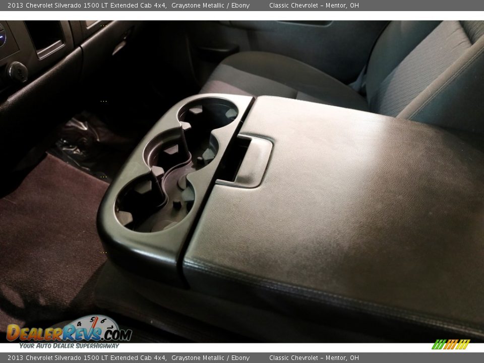 2013 Chevrolet Silverado 1500 LT Extended Cab 4x4 Graystone Metallic / Ebony Photo #10