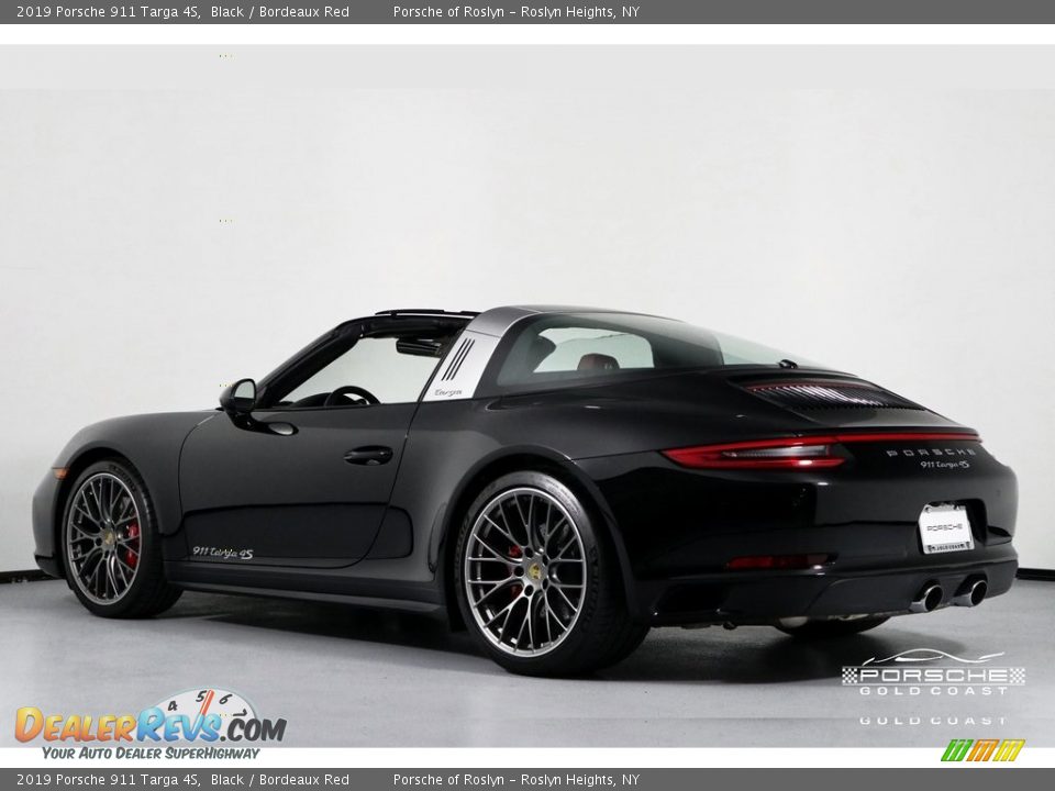 2019 Porsche 911 Targa 4S Black / Bordeaux Red Photo #4