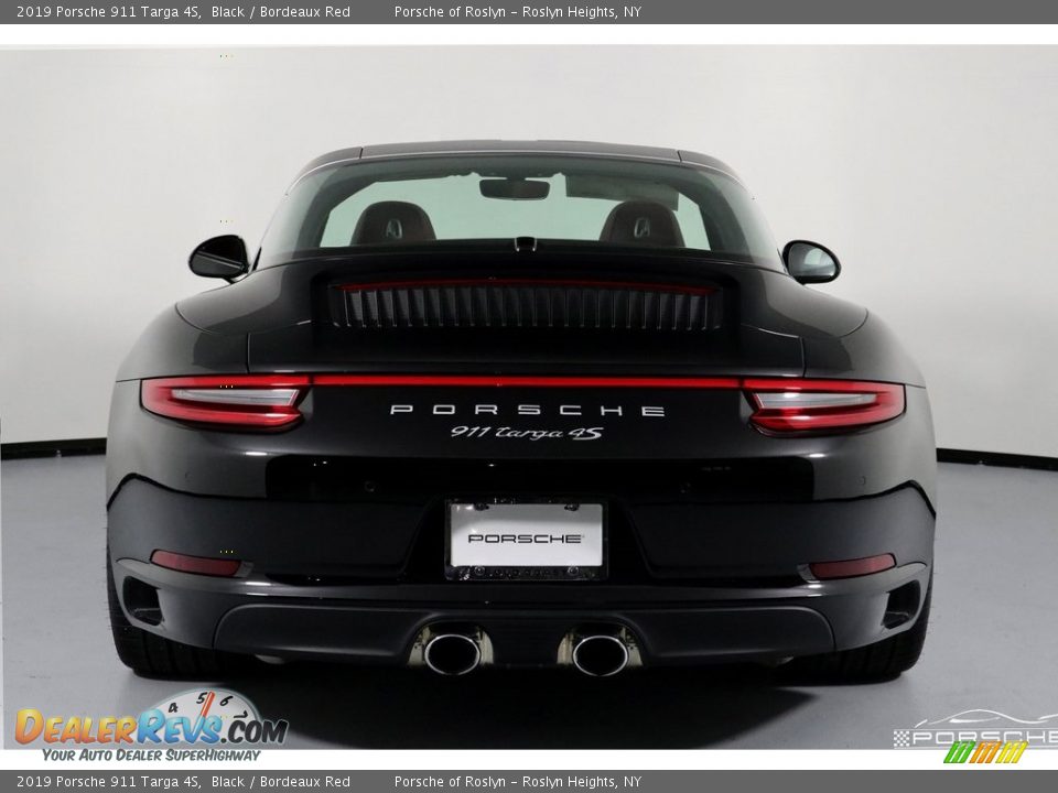 2019 Porsche 911 Targa 4S Black / Bordeaux Red Photo #6