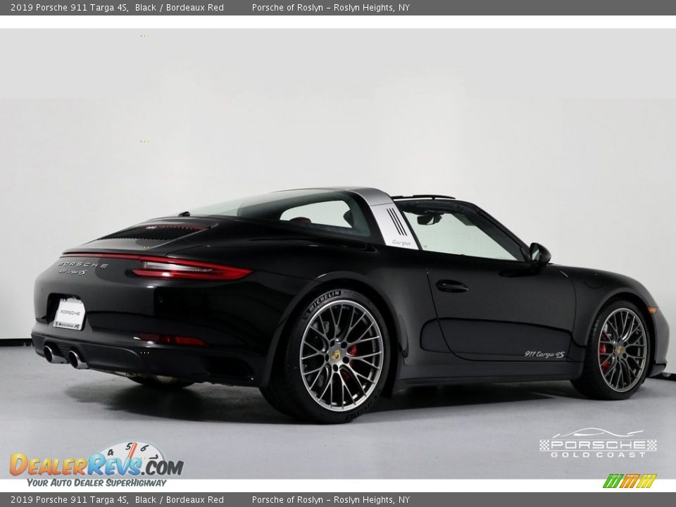 2019 Porsche 911 Targa 4S Black / Bordeaux Red Photo #7