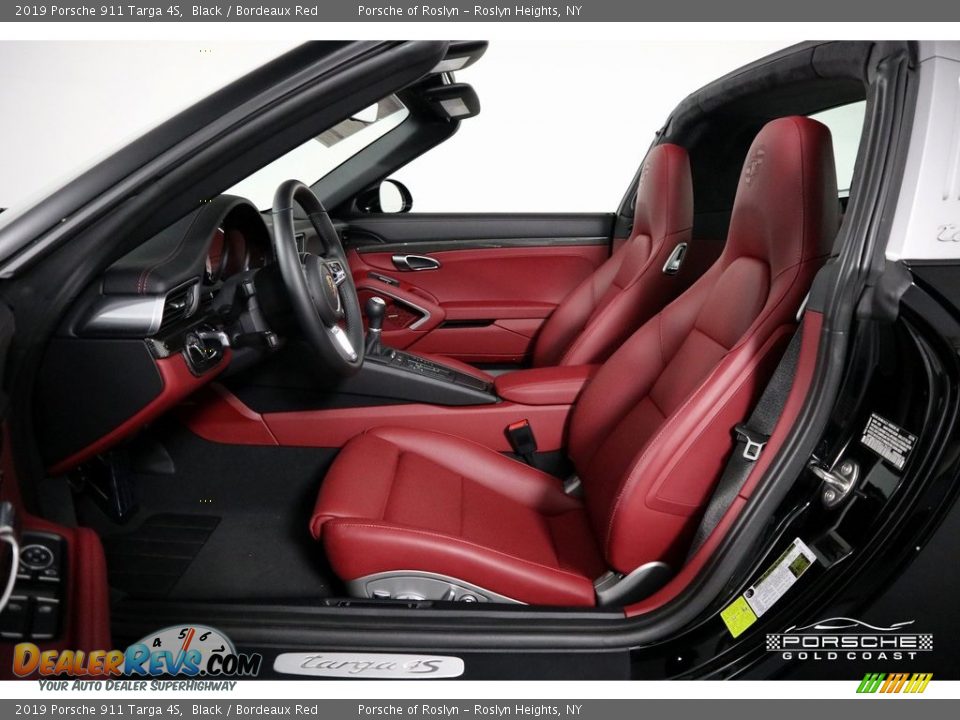 Bordeaux Red Interior - 2019 Porsche 911 Targa 4S Photo #11