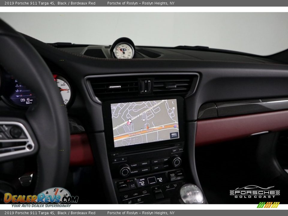 2019 Porsche 911 Targa 4S Black / Bordeaux Red Photo #15