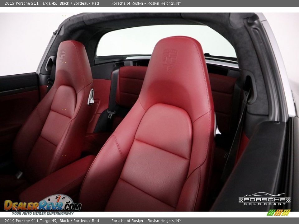 2019 Porsche 911 Targa 4S Black / Bordeaux Red Photo #18