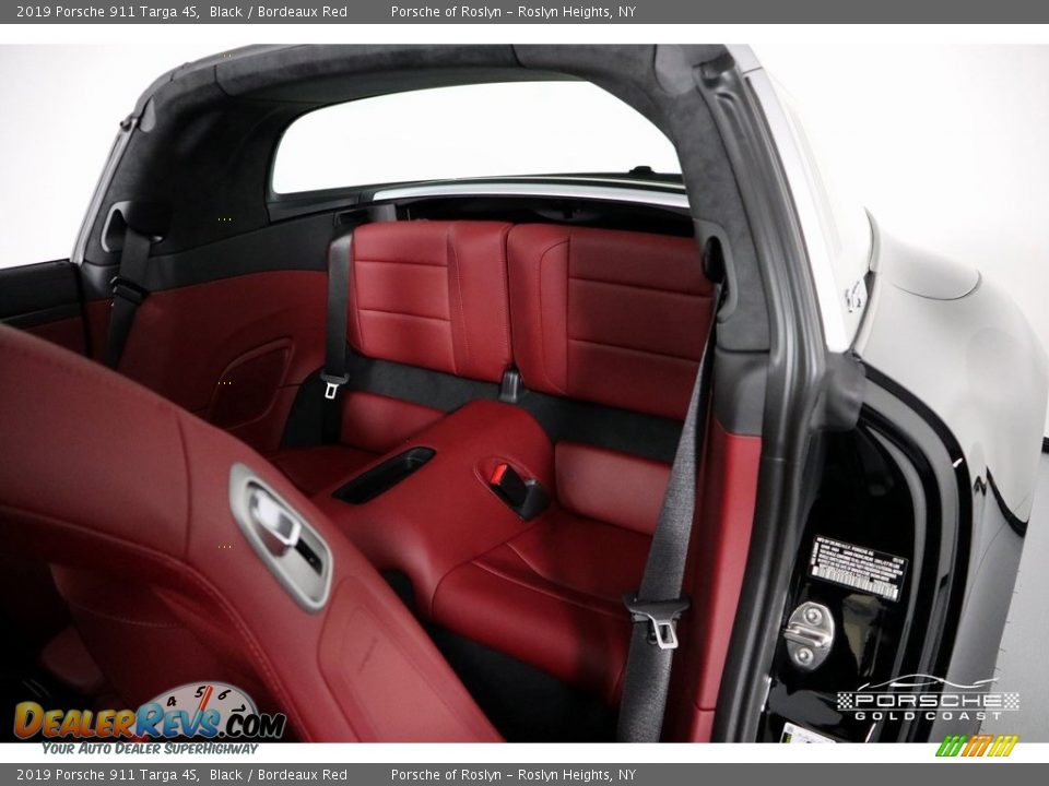 2019 Porsche 911 Targa 4S Black / Bordeaux Red Photo #22
