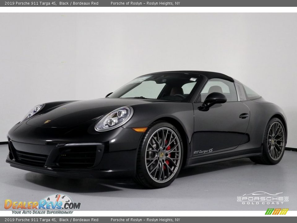 2019 Porsche 911 Targa 4S Black / Bordeaux Red Photo #23