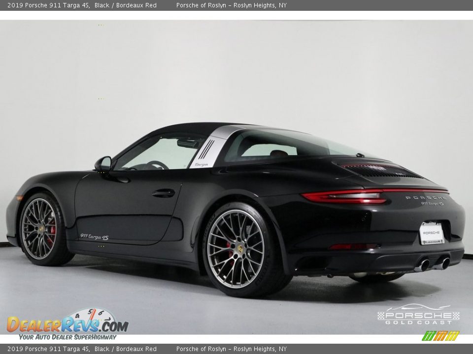 2019 Porsche 911 Targa 4S Black / Bordeaux Red Photo #24