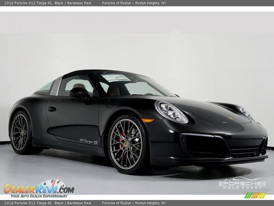 2019 Porsche 911 Targa 4S Black / Bordeaux Red Photo #26