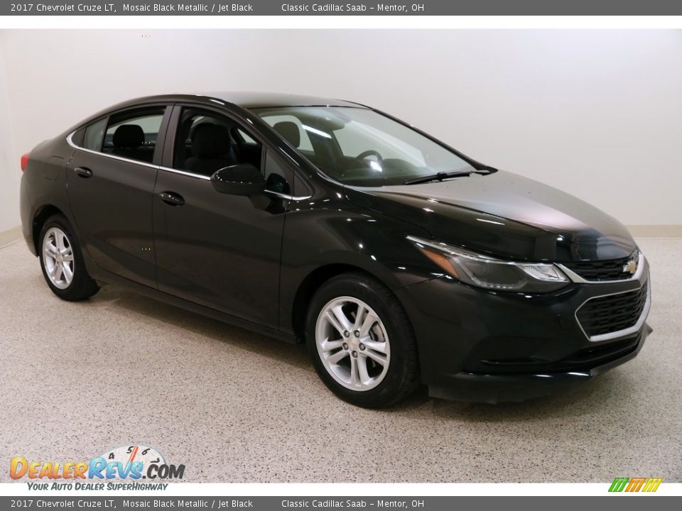 2017 Chevrolet Cruze LT Mosaic Black Metallic / Jet Black Photo #1