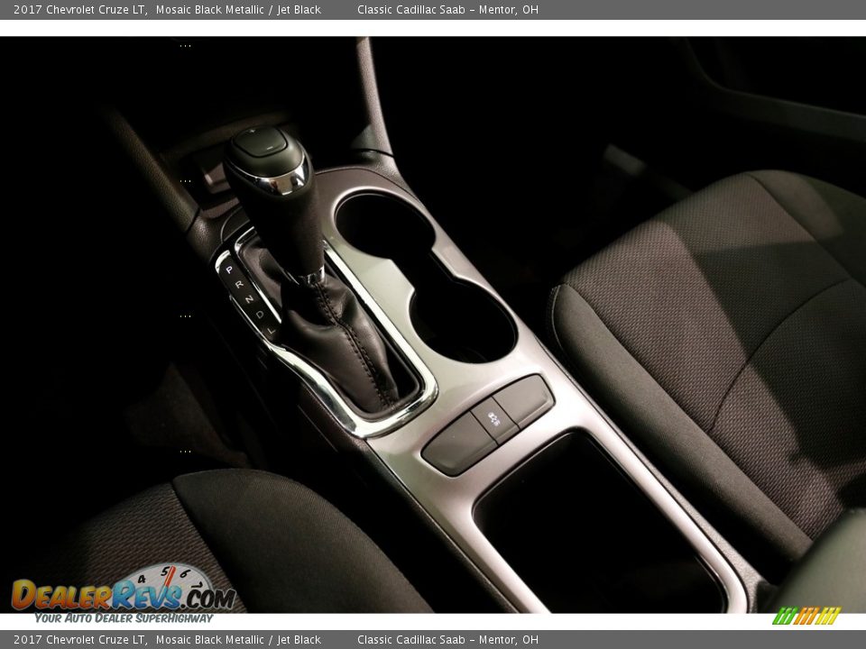 2017 Chevrolet Cruze LT Mosaic Black Metallic / Jet Black Photo #12