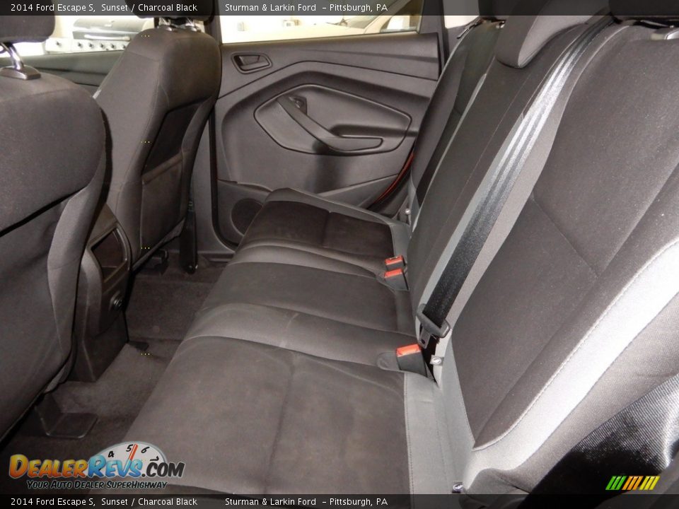 2014 Ford Escape S Sunset / Charcoal Black Photo #15
