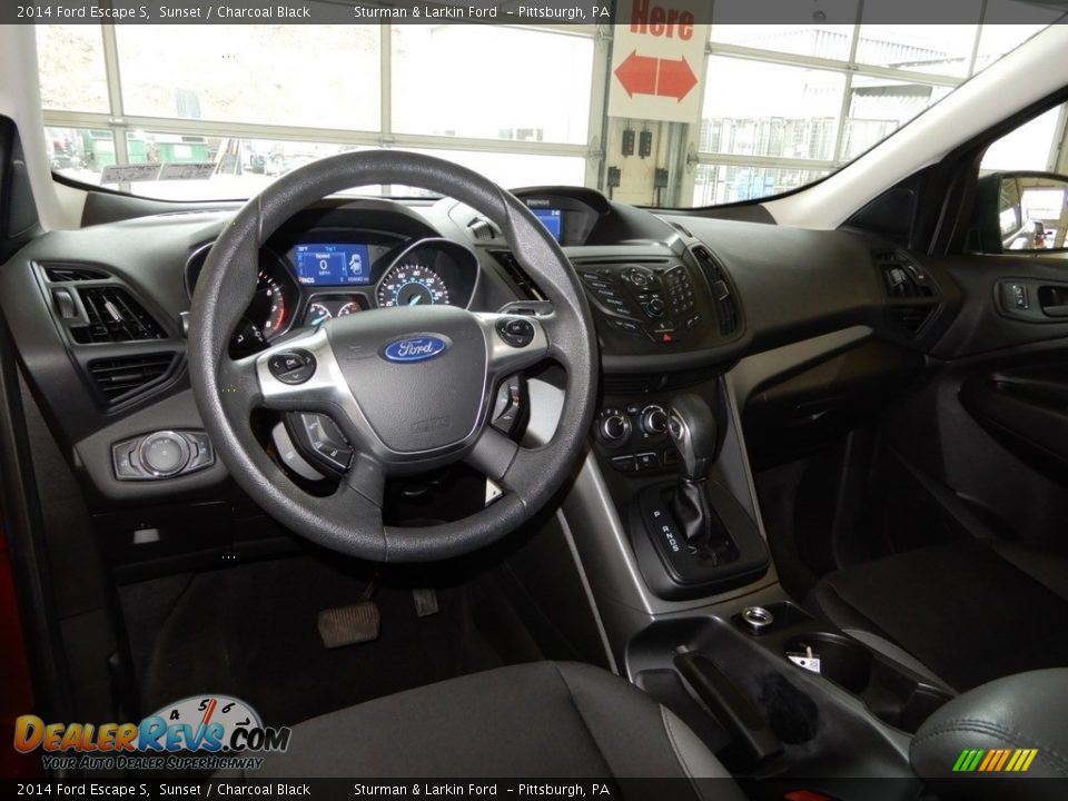 2014 Ford Escape S Sunset / Charcoal Black Photo #16