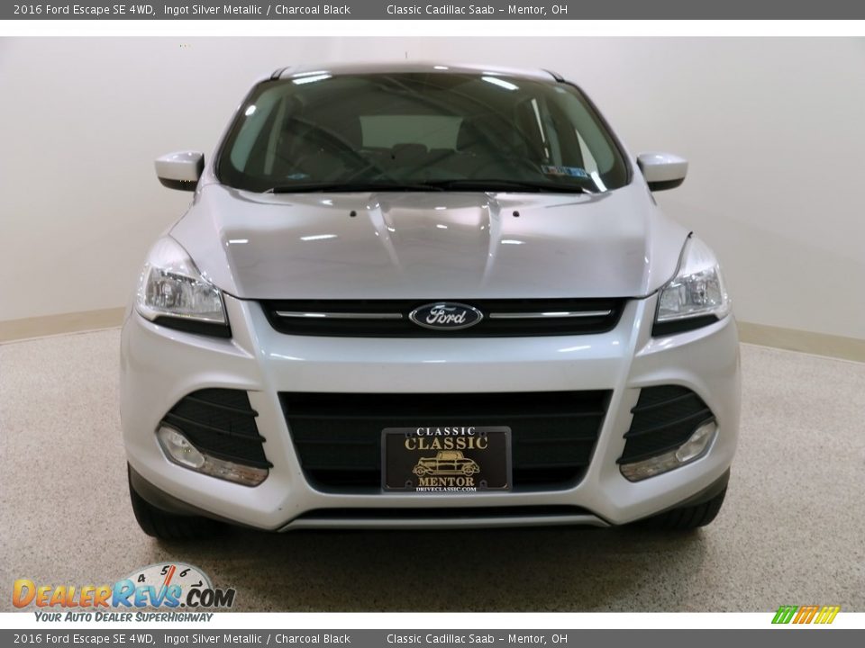 2016 Ford Escape SE 4WD Ingot Silver Metallic / Charcoal Black Photo #2