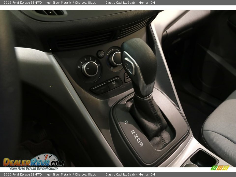 2016 Ford Escape SE 4WD Ingot Silver Metallic / Charcoal Black Photo #11