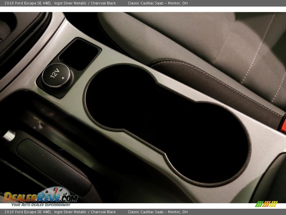 2016 Ford Escape SE 4WD Ingot Silver Metallic / Charcoal Black Photo #16