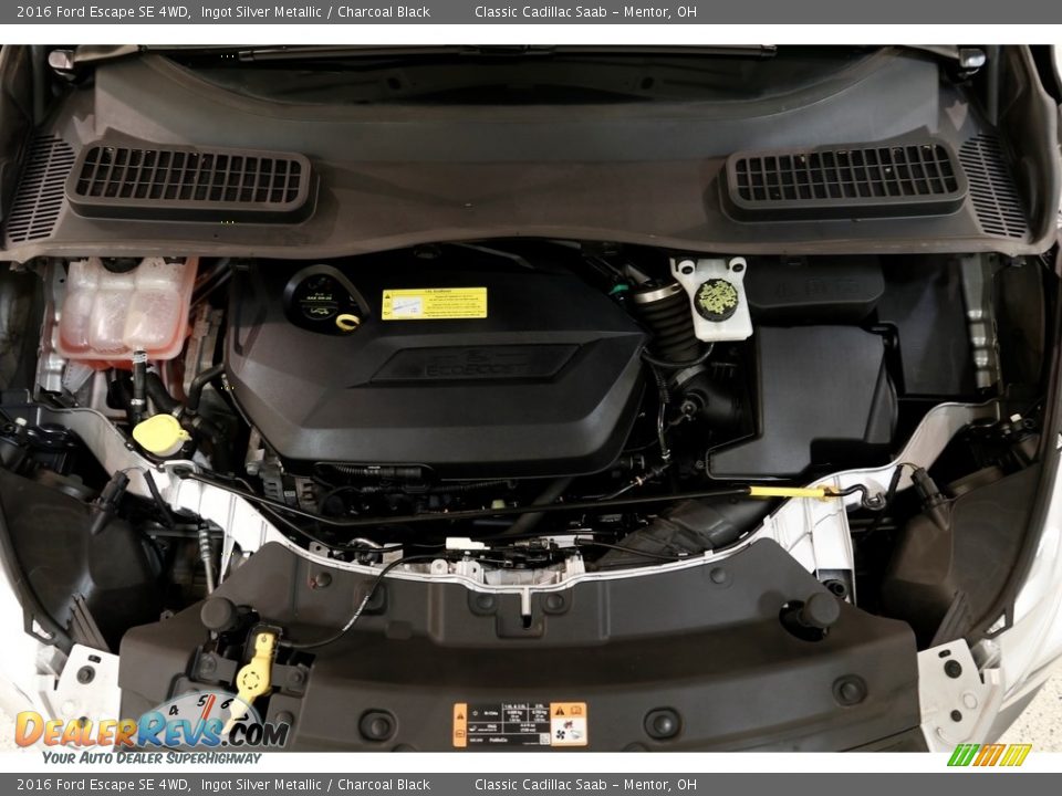 2016 Ford Escape SE 4WD Ingot Silver Metallic / Charcoal Black Photo #22