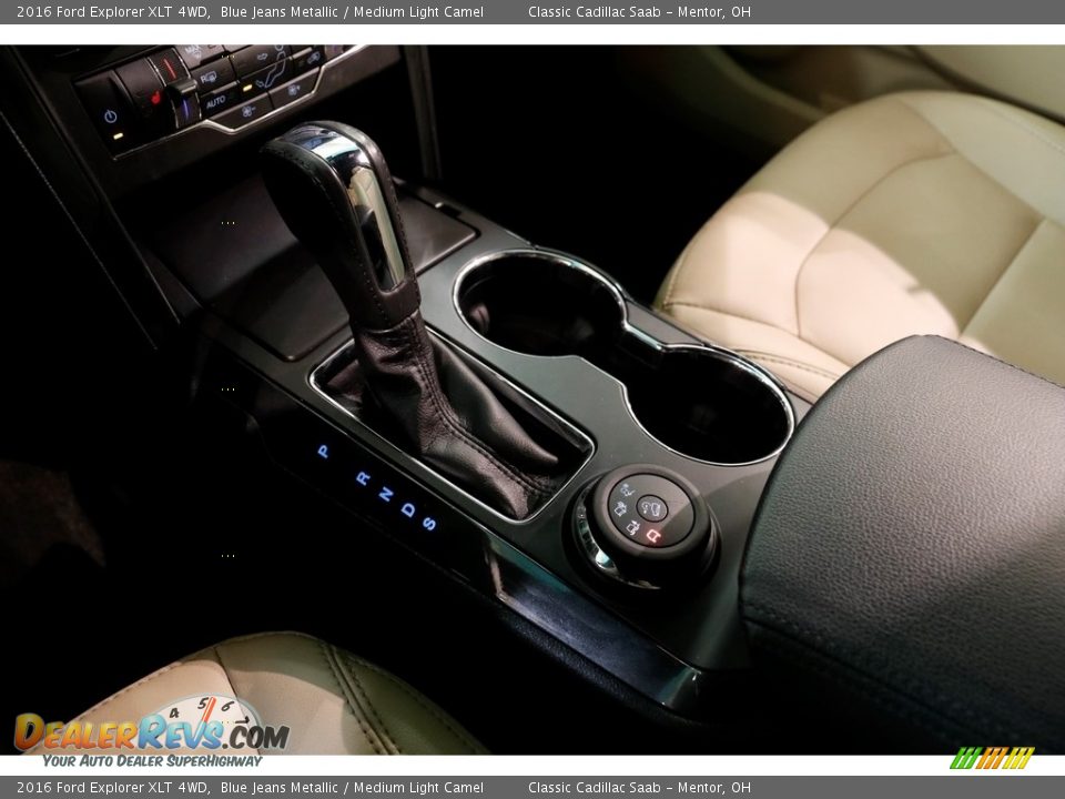 2016 Ford Explorer XLT 4WD Blue Jeans Metallic / Medium Light Camel Photo #15
