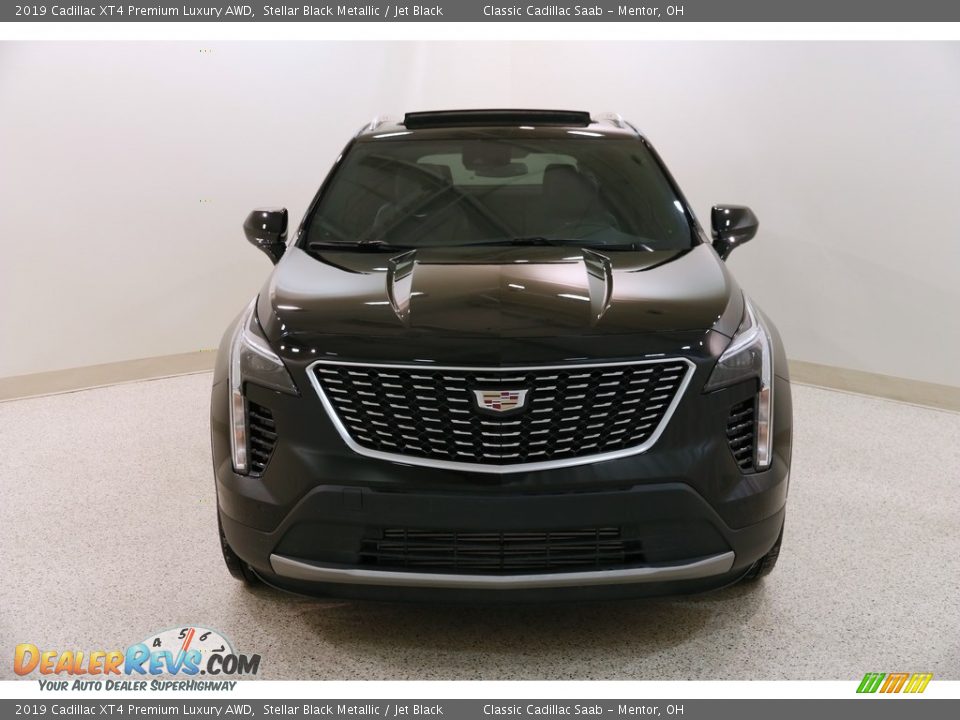 2019 Cadillac XT4 Premium Luxury AWD Stellar Black Metallic / Jet Black Photo #2