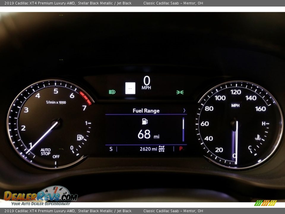 2019 Cadillac XT4 Premium Luxury AWD Gauges Photo #8