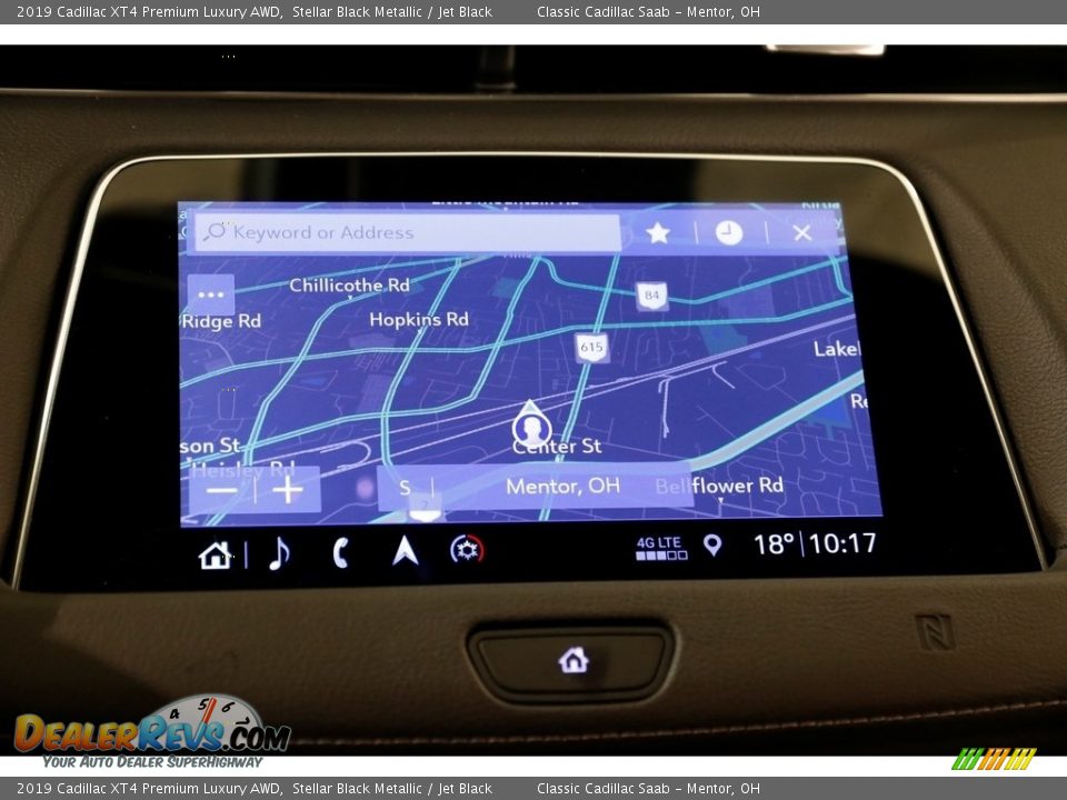 Navigation of 2019 Cadillac XT4 Premium Luxury AWD Photo #10