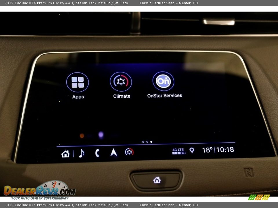 2019 Cadillac XT4 Premium Luxury AWD Stellar Black Metallic / Jet Black Photo #14