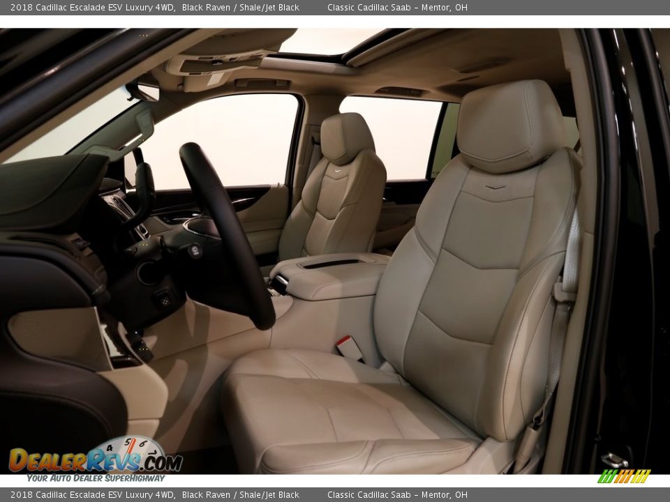 2018 Cadillac Escalade ESV Luxury 4WD Black Raven / Shale/Jet Black Photo #5