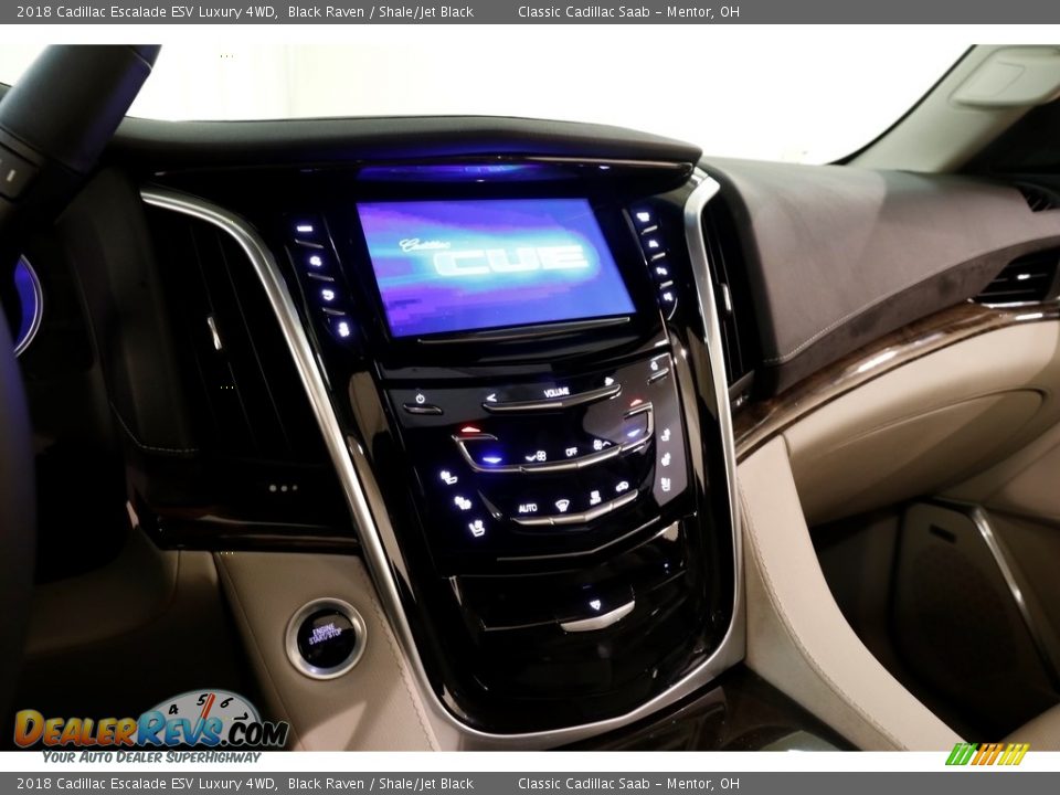 2018 Cadillac Escalade ESV Luxury 4WD Black Raven / Shale/Jet Black Photo #8