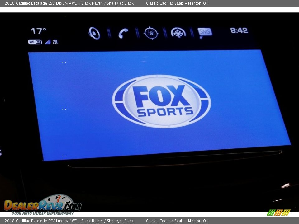 2018 Cadillac Escalade ESV Luxury 4WD Black Raven / Shale/Jet Black Photo #12