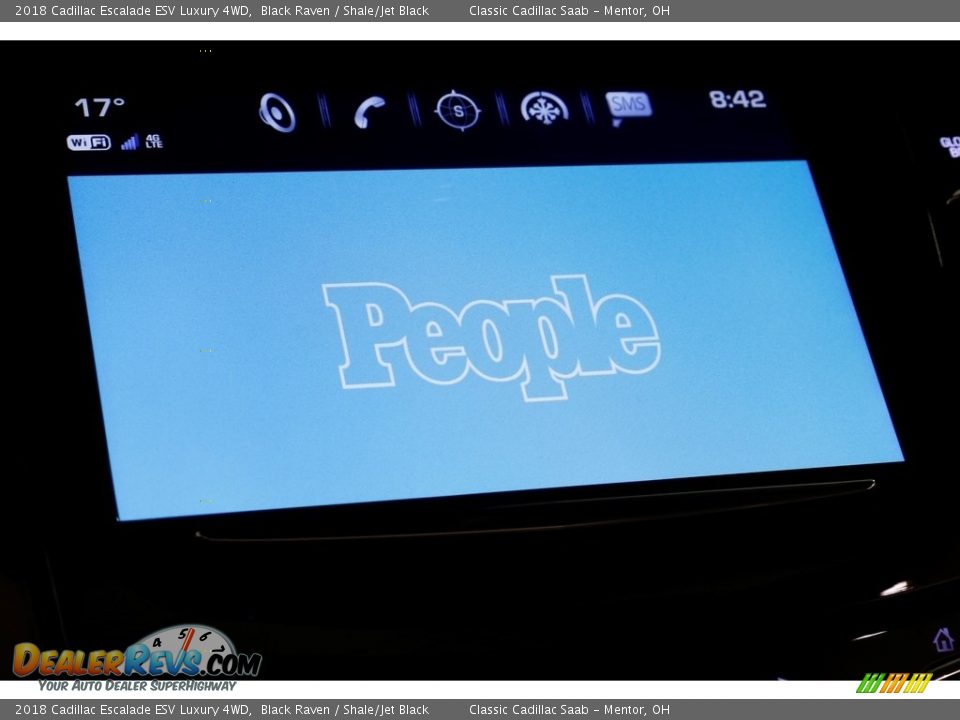 2018 Cadillac Escalade ESV Luxury 4WD Black Raven / Shale/Jet Black Photo #13