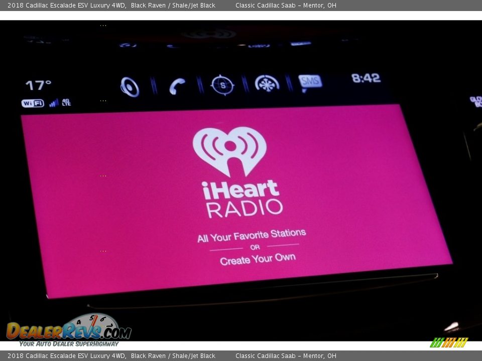 2018 Cadillac Escalade ESV Luxury 4WD Black Raven / Shale/Jet Black Photo #14