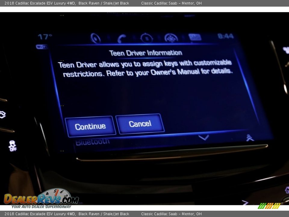2018 Cadillac Escalade ESV Luxury 4WD Black Raven / Shale/Jet Black Photo #18