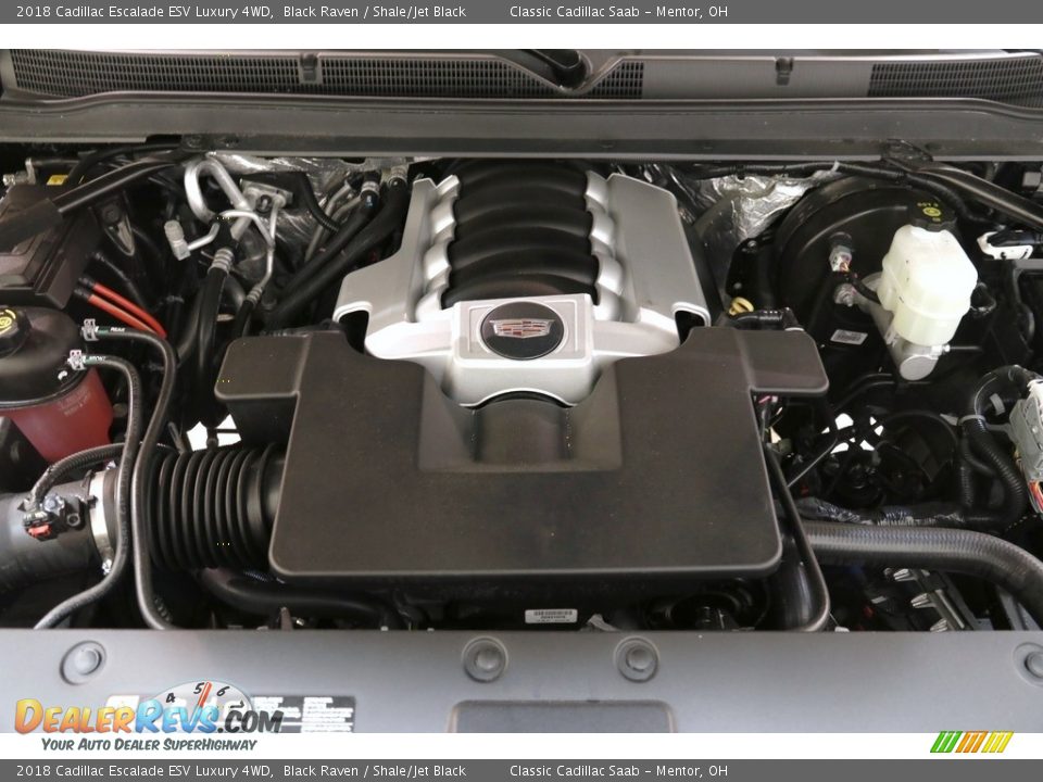 2018 Cadillac Escalade ESV Luxury 4WD Black Raven / Shale/Jet Black Photo #27