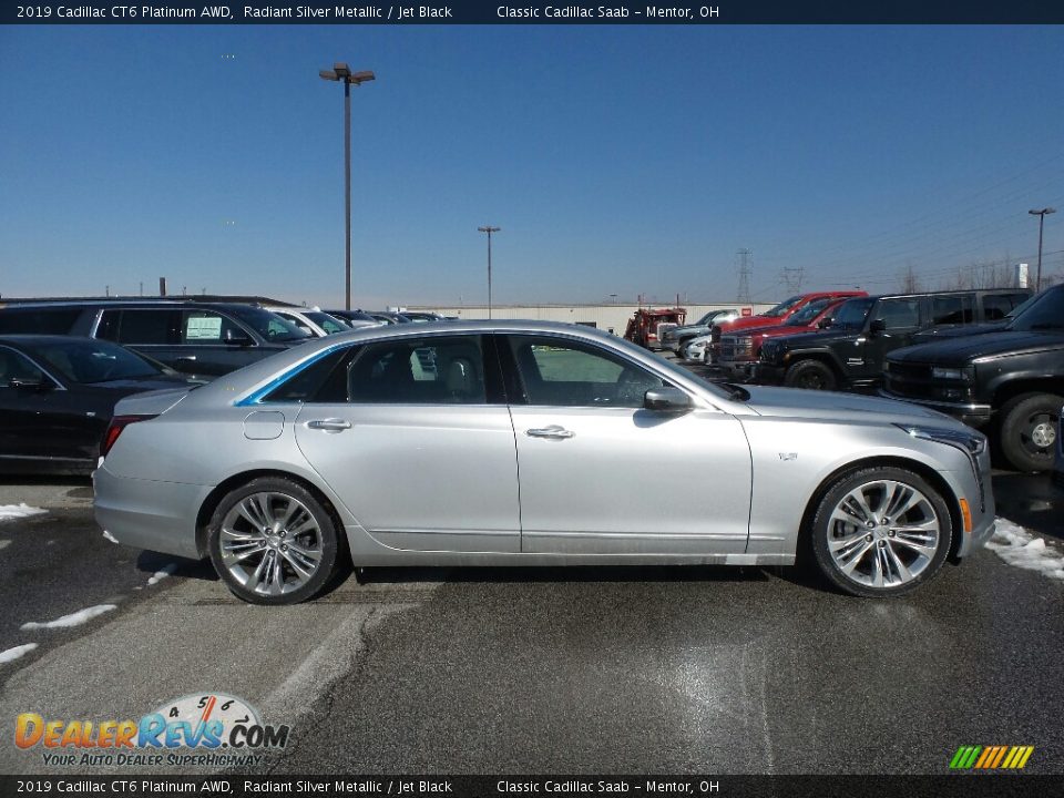2019 Cadillac CT6 Platinum AWD Radiant Silver Metallic / Jet Black Photo #2