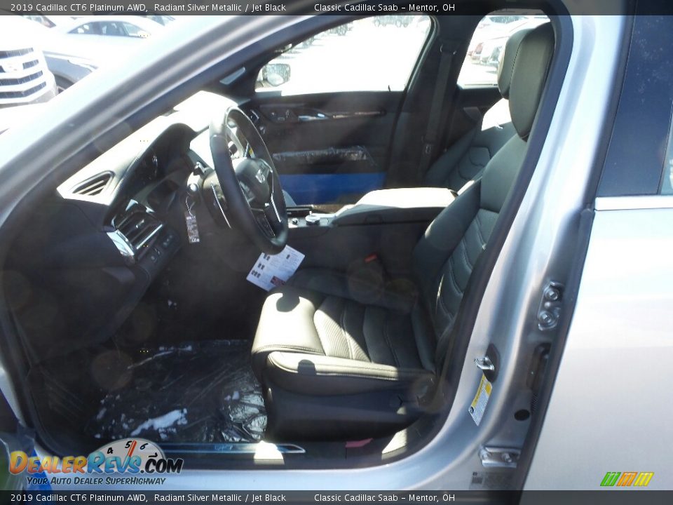 2019 Cadillac CT6 Platinum AWD Radiant Silver Metallic / Jet Black Photo #3