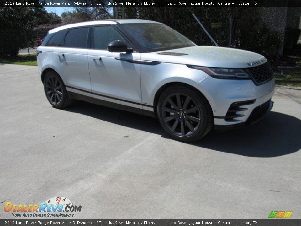 2019 Land Rover Range Rover Velar R-Dynamic HSE Indus Silver Metallic / Ebony Photo #1