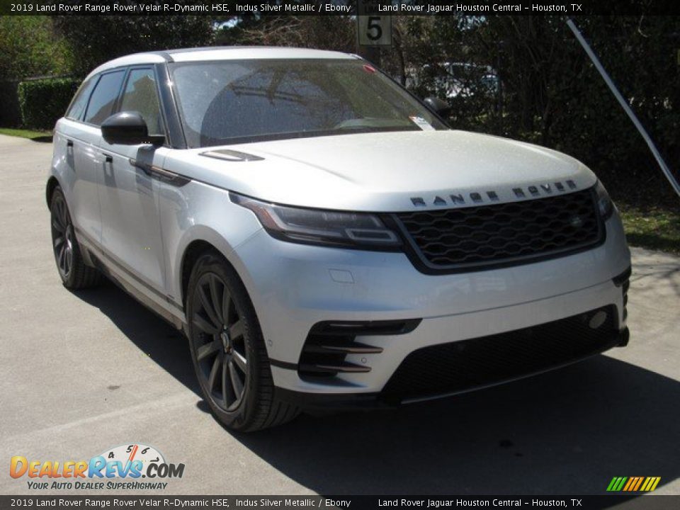 2019 Land Rover Range Rover Velar R-Dynamic HSE Indus Silver Metallic / Ebony Photo #2