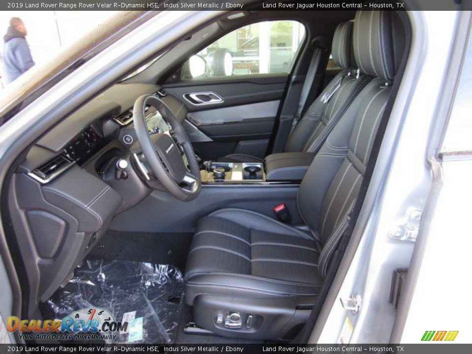 2019 Land Rover Range Rover Velar R-Dynamic HSE Indus Silver Metallic / Ebony Photo #3