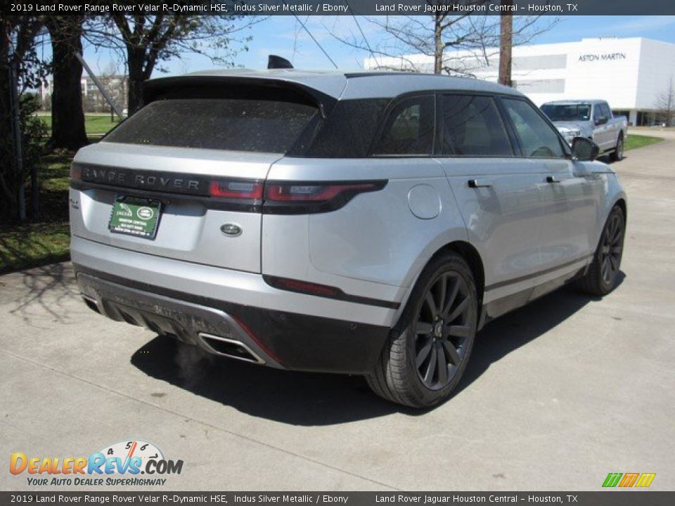 2019 Land Rover Range Rover Velar R-Dynamic HSE Indus Silver Metallic / Ebony Photo #7