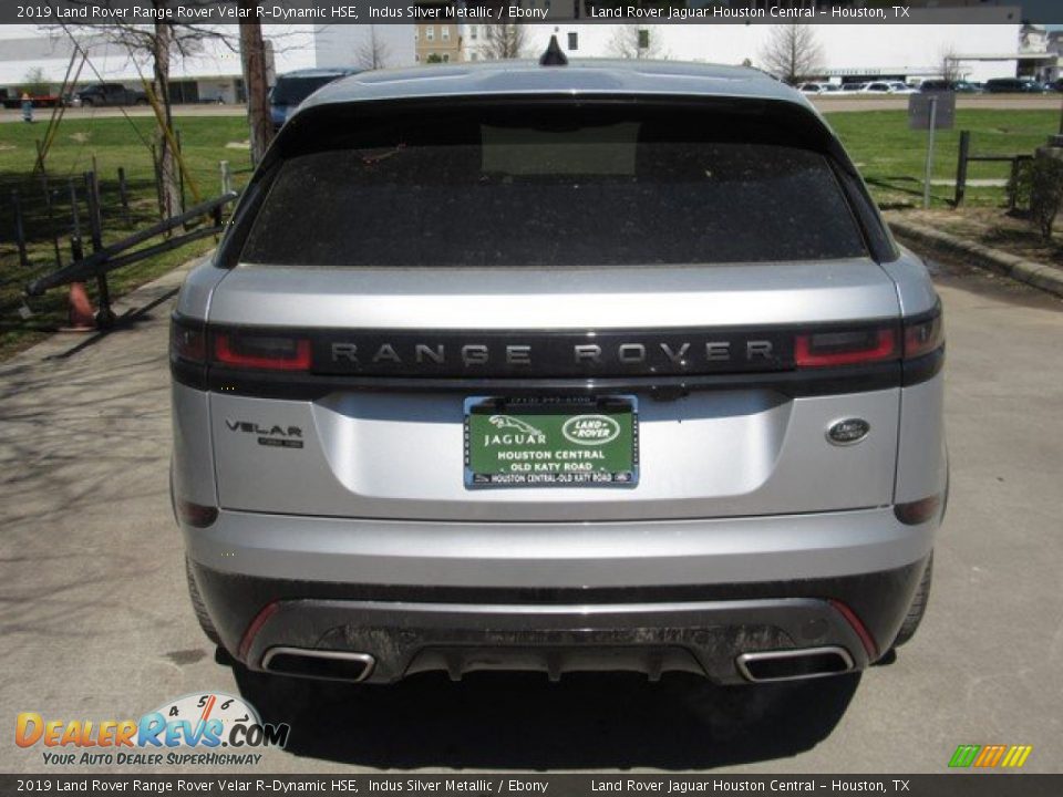 2019 Land Rover Range Rover Velar R-Dynamic HSE Indus Silver Metallic / Ebony Photo #8