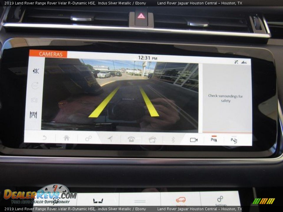 2019 Land Rover Range Rover Velar R-Dynamic HSE Indus Silver Metallic / Ebony Photo #32