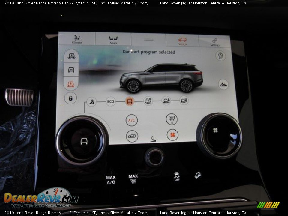 2019 Land Rover Range Rover Velar R-Dynamic HSE Indus Silver Metallic / Ebony Photo #33