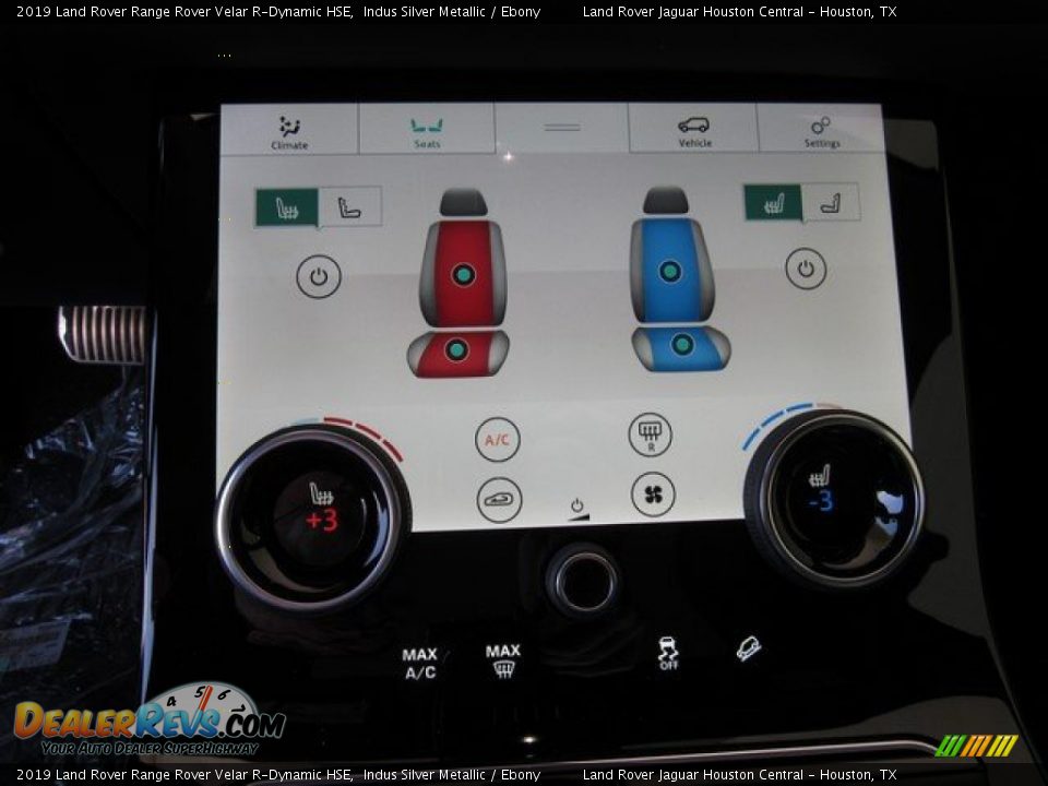 2019 Land Rover Range Rover Velar R-Dynamic HSE Indus Silver Metallic / Ebony Photo #34