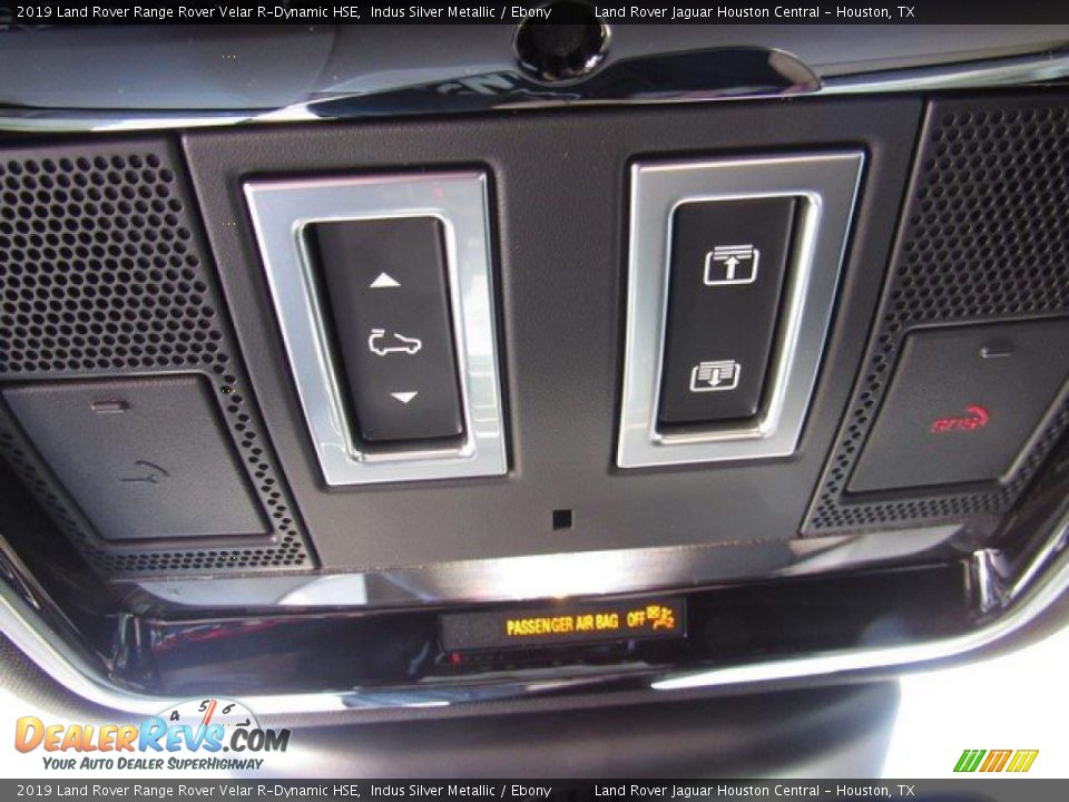 2019 Land Rover Range Rover Velar R-Dynamic HSE Indus Silver Metallic / Ebony Photo #36